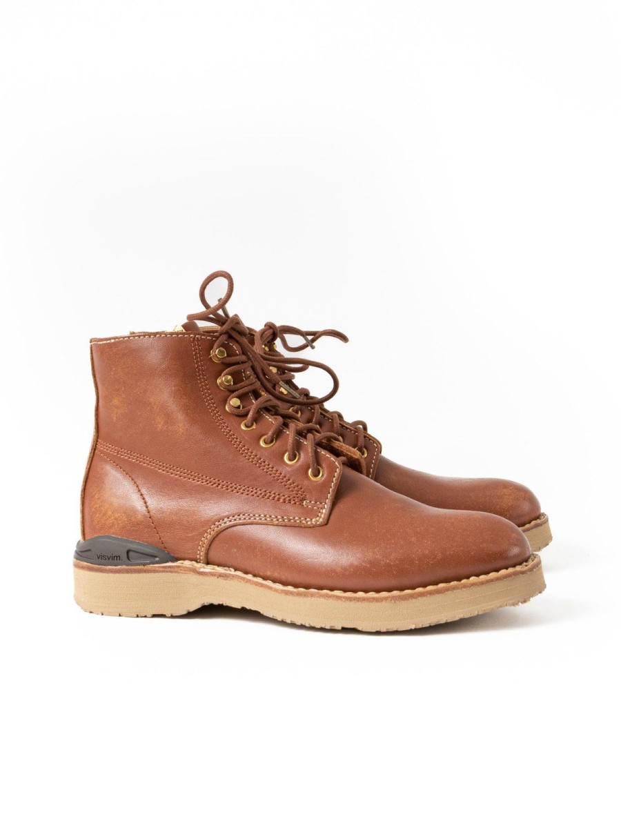 Visvim Sale Virgil Boots Folk Brown | Footwear