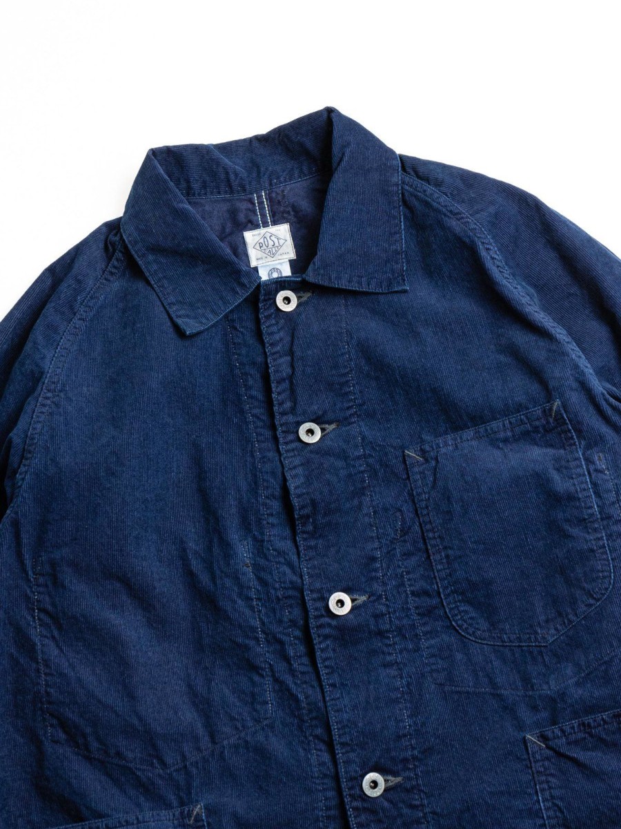 Post O’alls Post 44 Summer Cords Indigo | Jackets