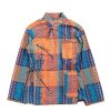 Engineered Garments Tibet Shirt Blue Orange Etho Dobby | Jackets