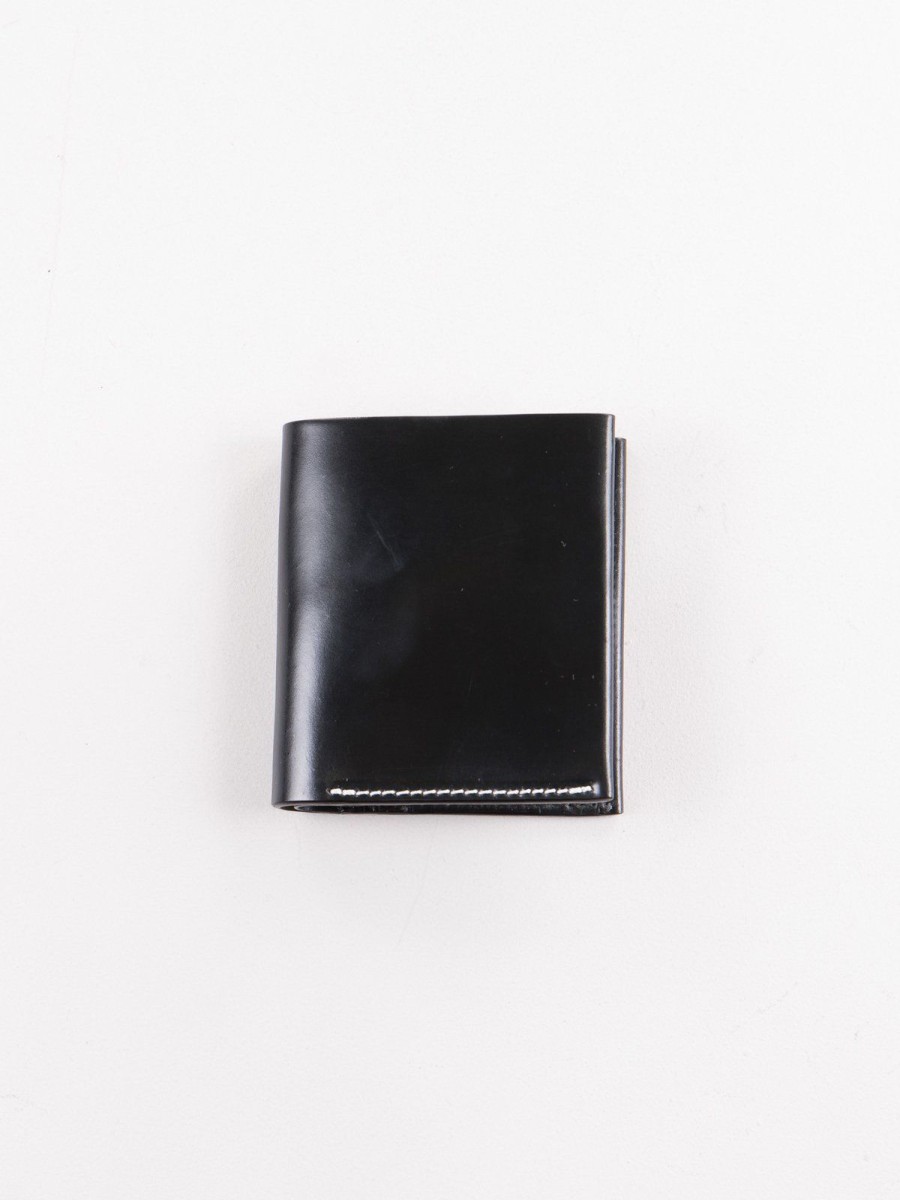 KREIS Black Horween Cordovan 3 3 Wallet | Wallets