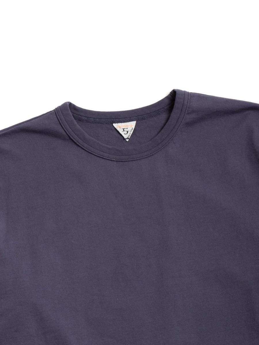 Filmelange Arno L/S Tee Shadow Navy | Sweatshirts