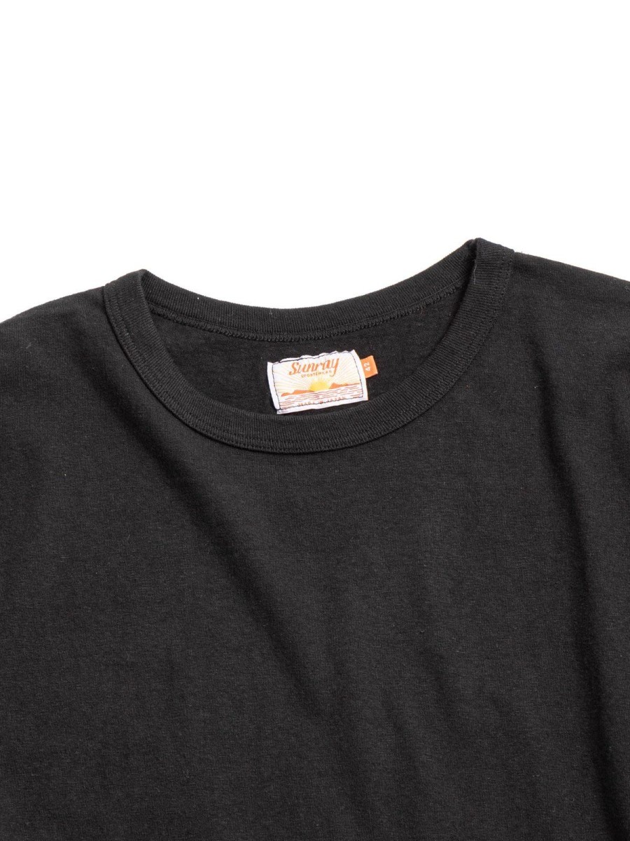 Sunray Sportswear Haleiwa L/S T Shirt Black | T Shirts L/S