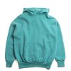 DUBBLE WORKS Lot 86002 Loop Wheel Sweat Hoodie Turquoise | Sweatshirt & Hoodies