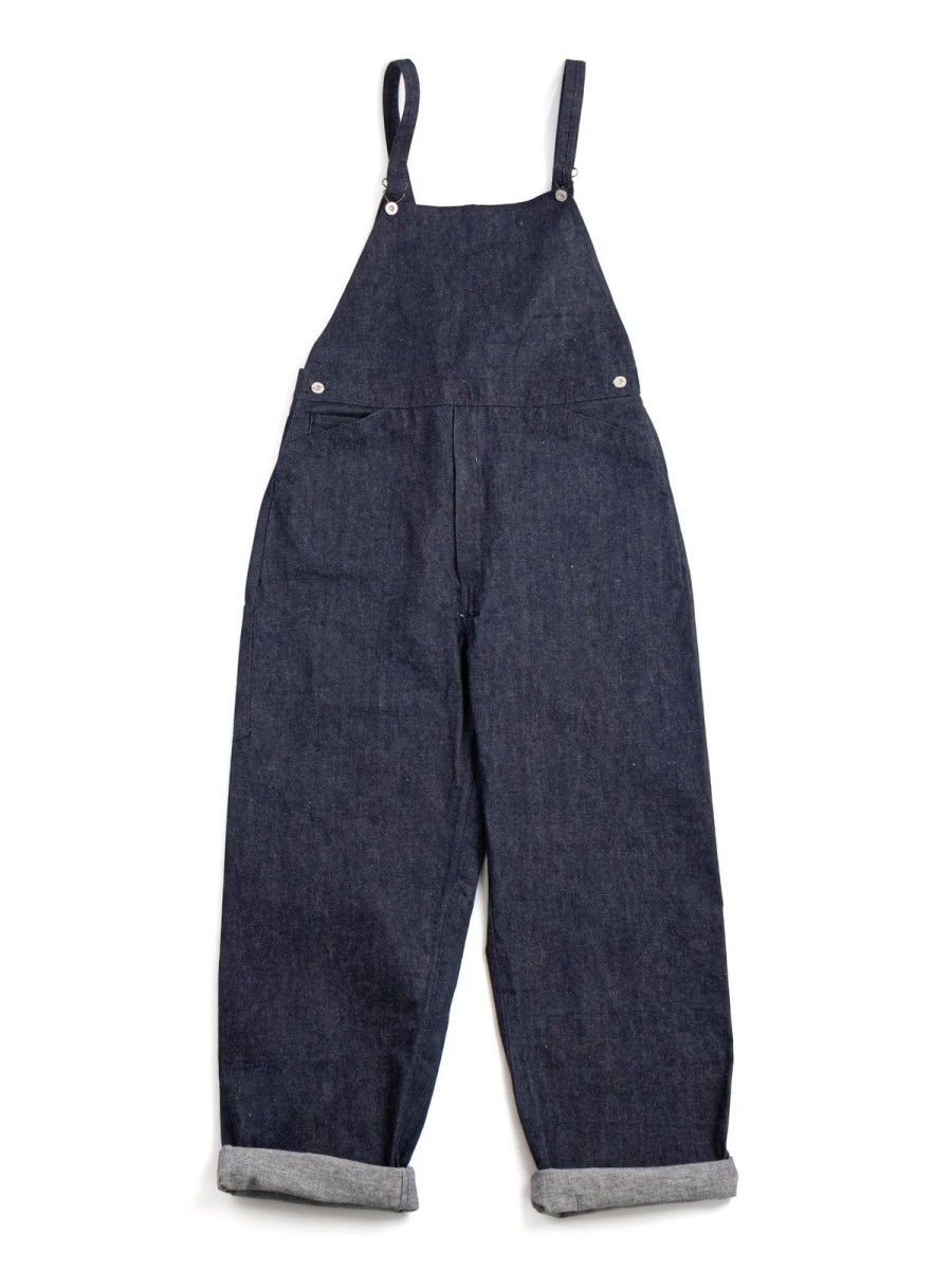 Warehouse & Co Lot 1220 Turn Of Century Denim Overall Indigo | Jeans