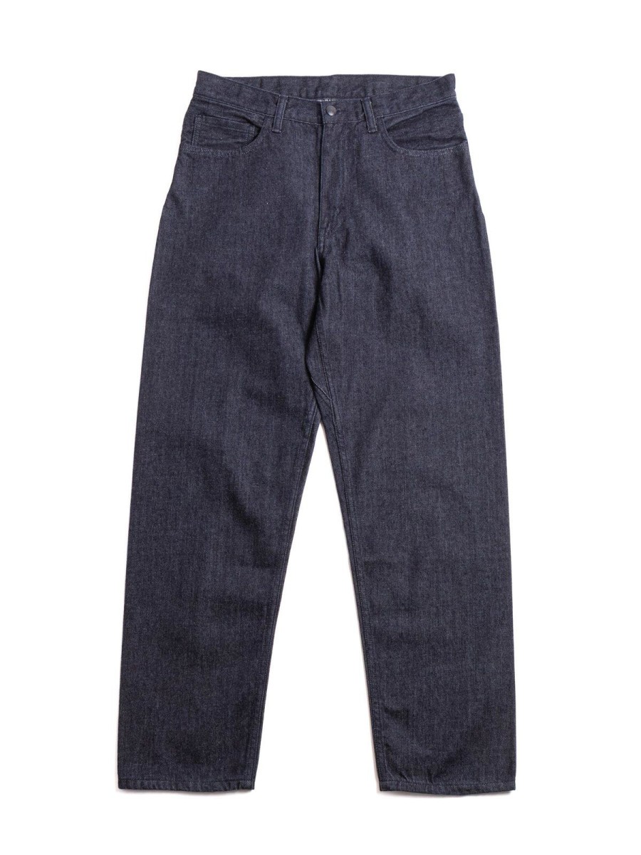 Nanamica 5 Pocket Straight Denim Pant Indigo | Trousers