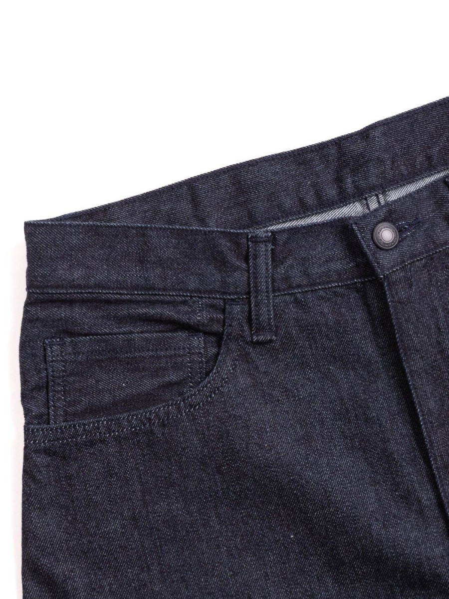 Nanamica 5 Pocket Straight Denim Pant Indigo | Trousers