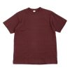 Warehouse & Co Lot 4601 No Print T Shirt Bordeaux | T Shirts S/S