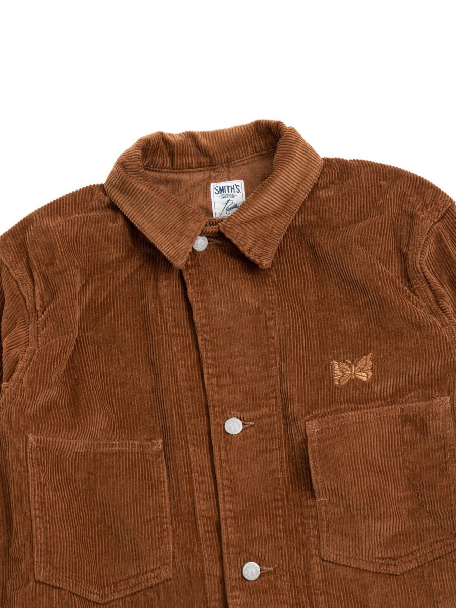 Needles Needles X Smith'S Coverall 8W Corduroy Brown | Jackets