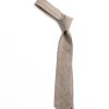 Engineered Garments Neck Tie Beige Linen Glen Plaid | Ties & Pocket Squares