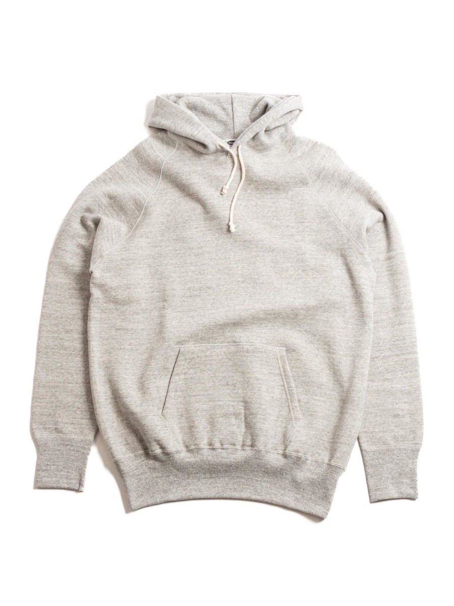 DENIME 4 Needle Raglan Hoodie Light Heather | Sweatshirt & Hoodies