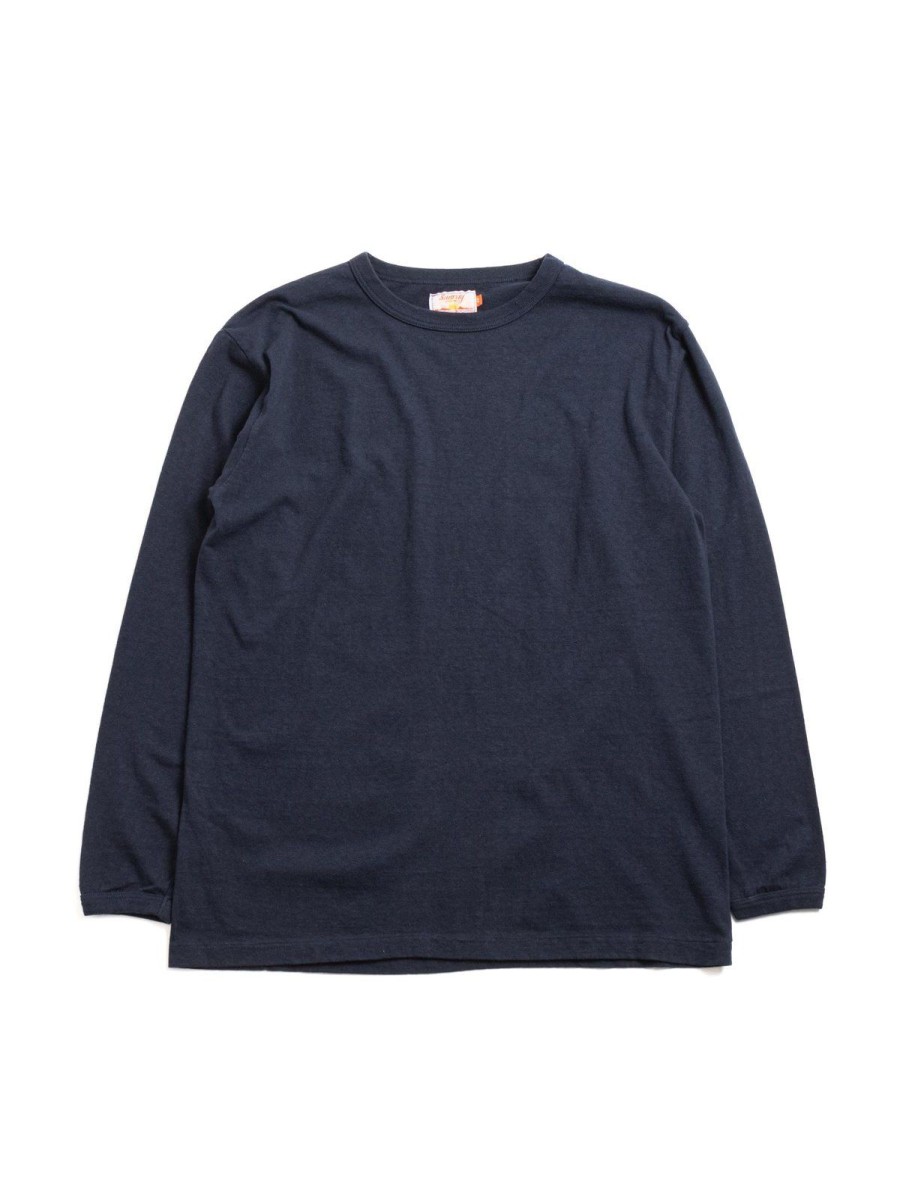 Sunray Sportswear Haleiwa L/S T Shirt Dak Navy | T Shirts L/S