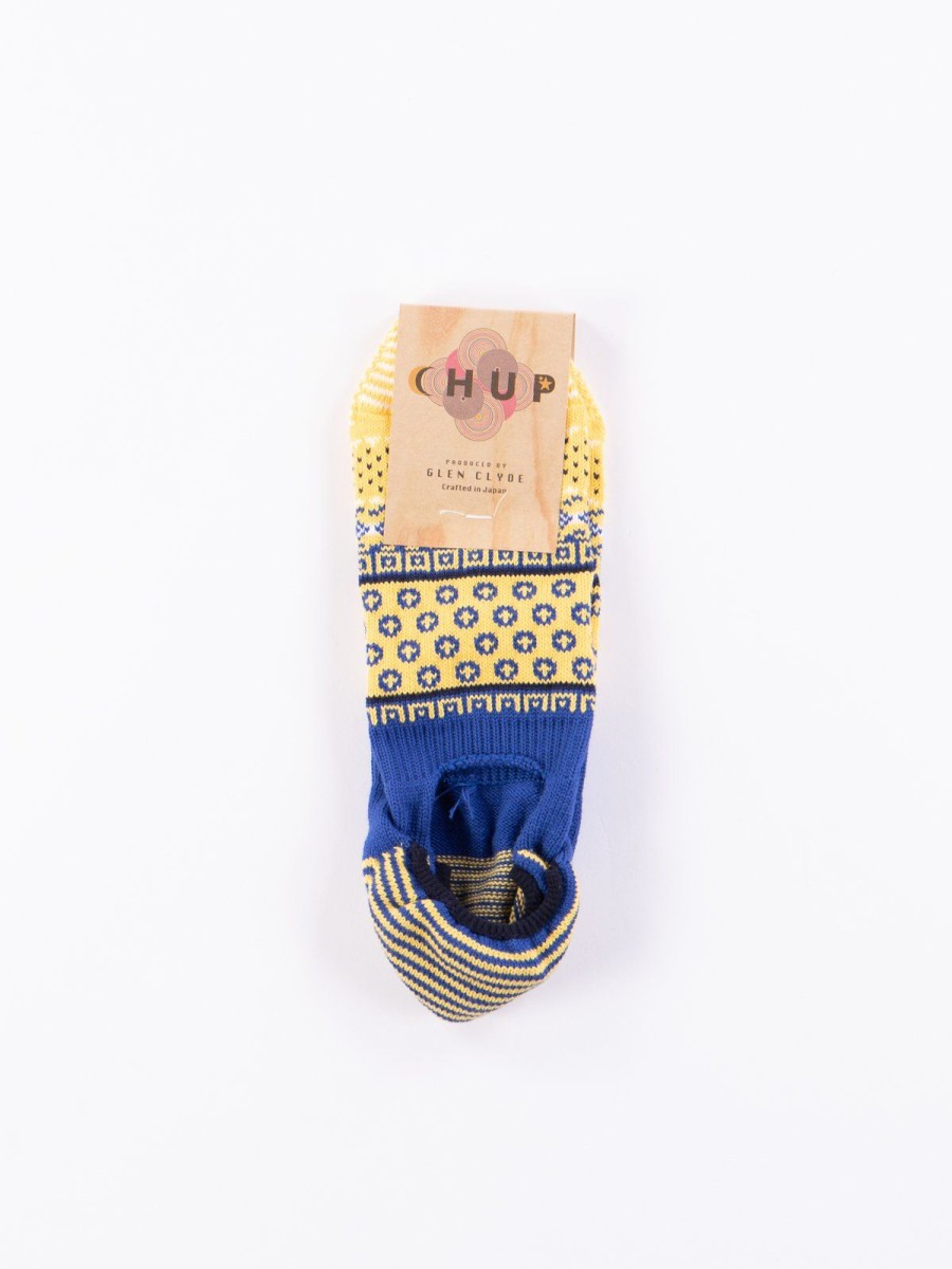 CHUP Socks Blue Boleslaw Trainer Socks | Socks