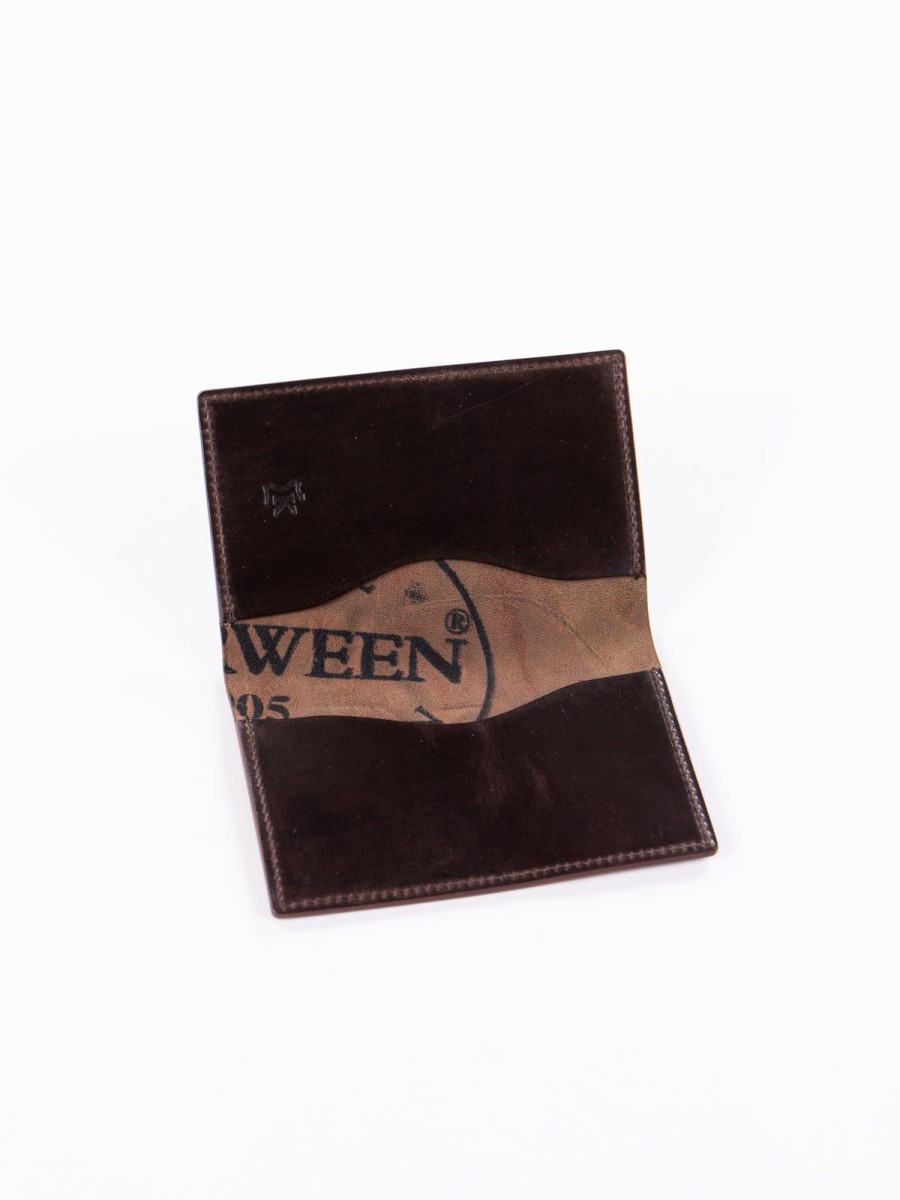 KREIS Tumbled Color 8 Horween Cordovan 1 1 Card Case | Wallets