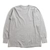 DUBBLE WORKS Lot.54002 Thermal Crew Neck Tee H.Grey | T Shirts L/S