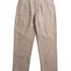 Engineered Garments Andover Pant Beige Linen Glen Plaid | Trousers