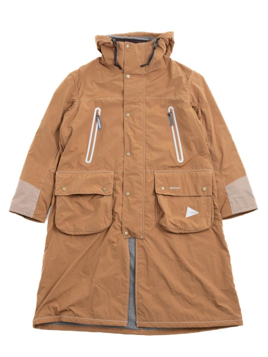 and wander Barbour X And Wander Insu Beige | Outerwear