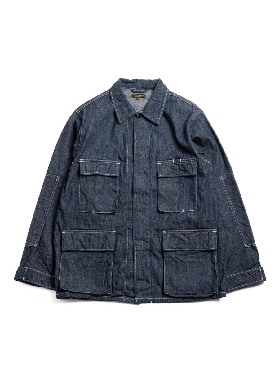 *A Vontade Bdu Jacket Modify Indigo | Outerwear