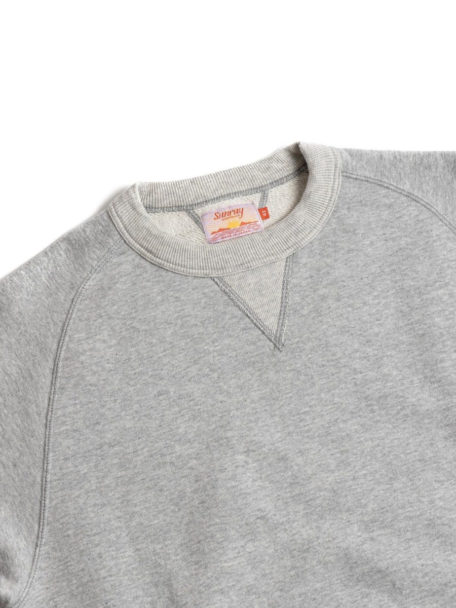 Sunray Sportswear Puamana Crewneck Sweatshirt Hambledon Grey | Sweatshirts