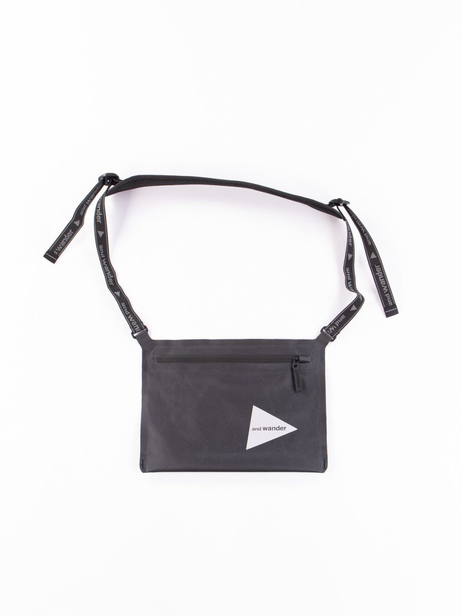 and wander Black Waterproof Sacoche Bag | Bags & Luggage