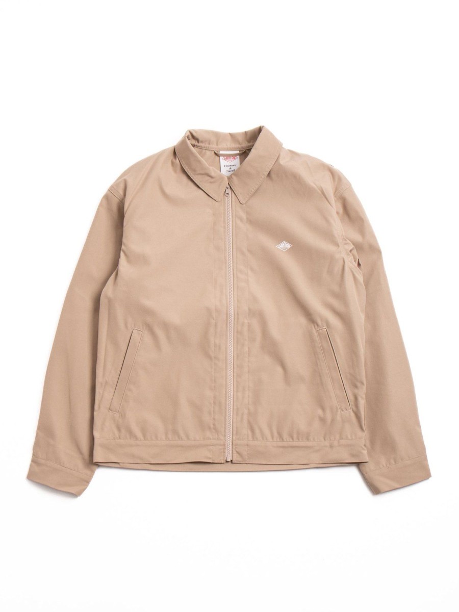 Danton Zip Jacket Beige | Jackets