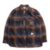 and wander Thermonel Check Shirt Navy | Shirts