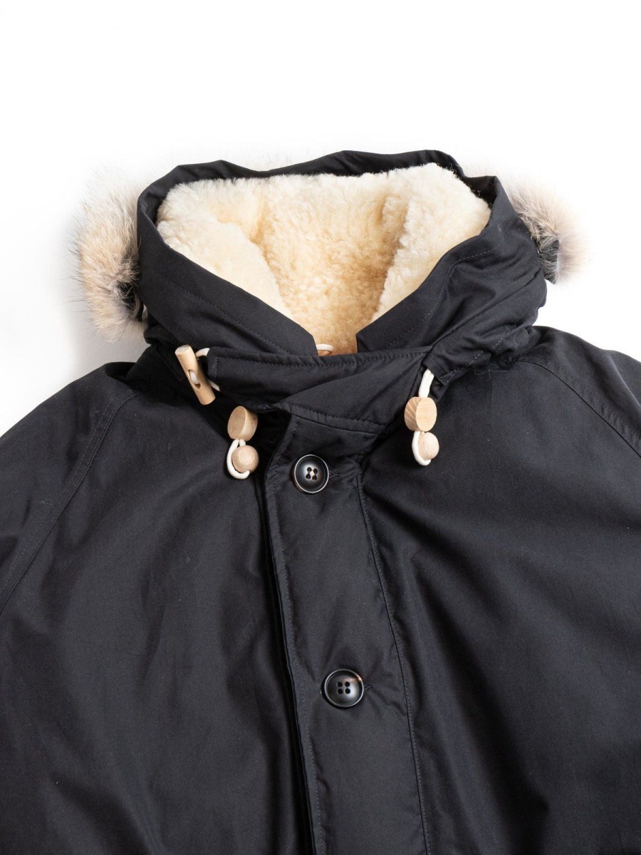 Nigel Cabourn Everest Parka Black | Outerwear