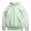 DENIME 88/12 Heather 4 Needle Raglan Hoodie Green | Sweatshirt & Hoodies