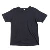 Filmelange Wl Dizzy (Wool/Linen) Pocket Tee Black Navy | T Shirts S/S