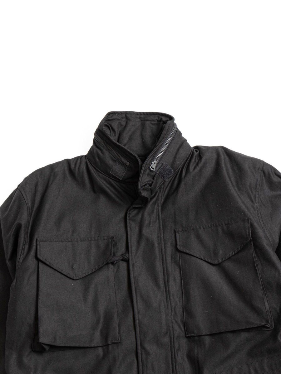 orSlow (Lot 01 6065) M 65 Jacket Black | Outerwear