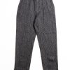 Engineered Garments Andover Pant Black/Grey Linen Stripe | Trousers