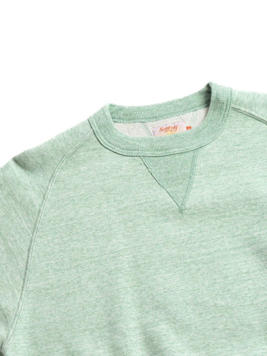 Sunray Sportswear Anahola Cn Sweatshirt Green Marle | Sweatshirts