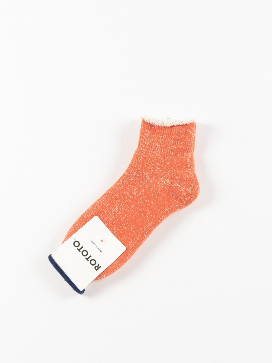 RoToTo Double Face Mountaineering Sock D.Orange | Socks