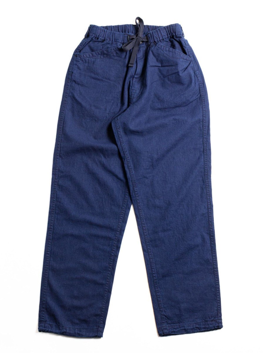 Post O’alls E Z Travail Pants Cotton / Linen Sheeting Indigo | Trousers