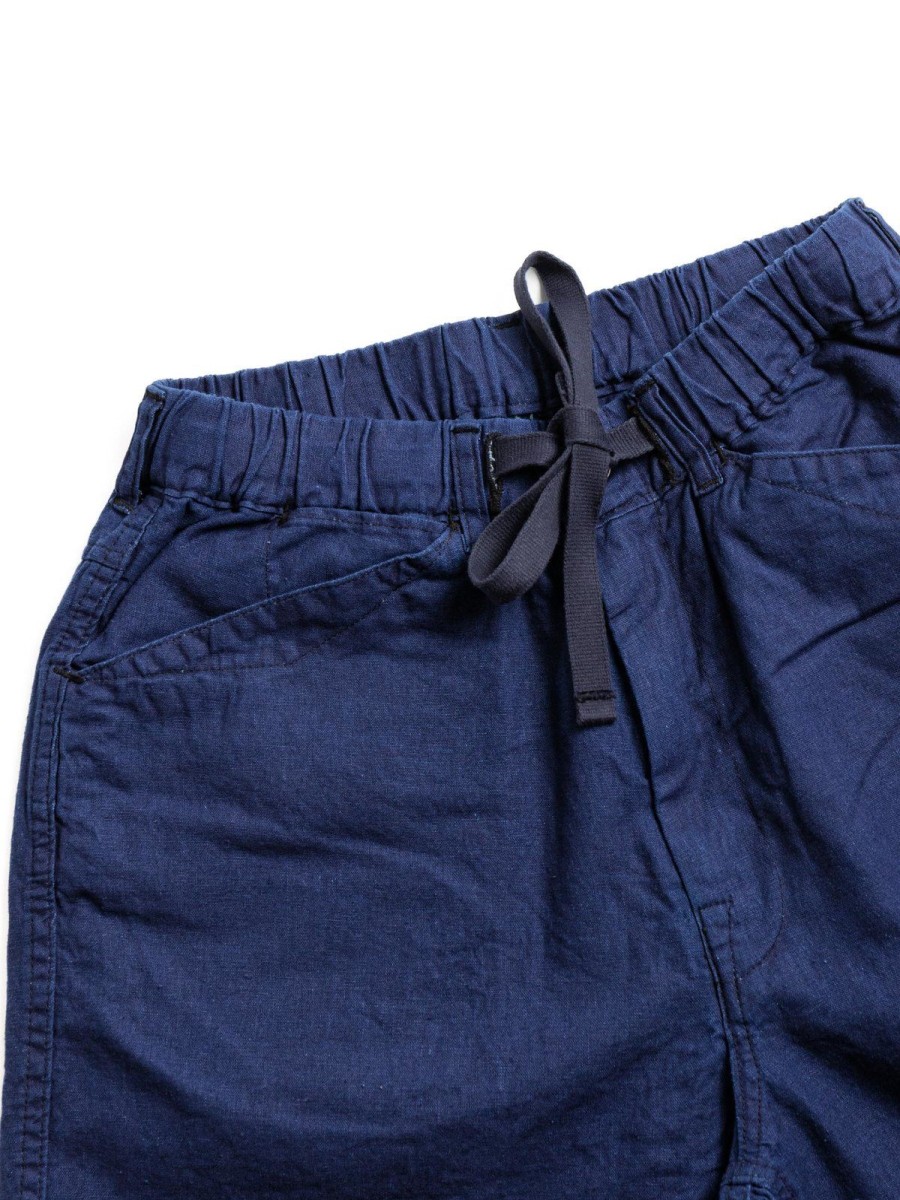 Post O’alls E Z Travail Pants Cotton / Linen Sheeting Indigo | Trousers