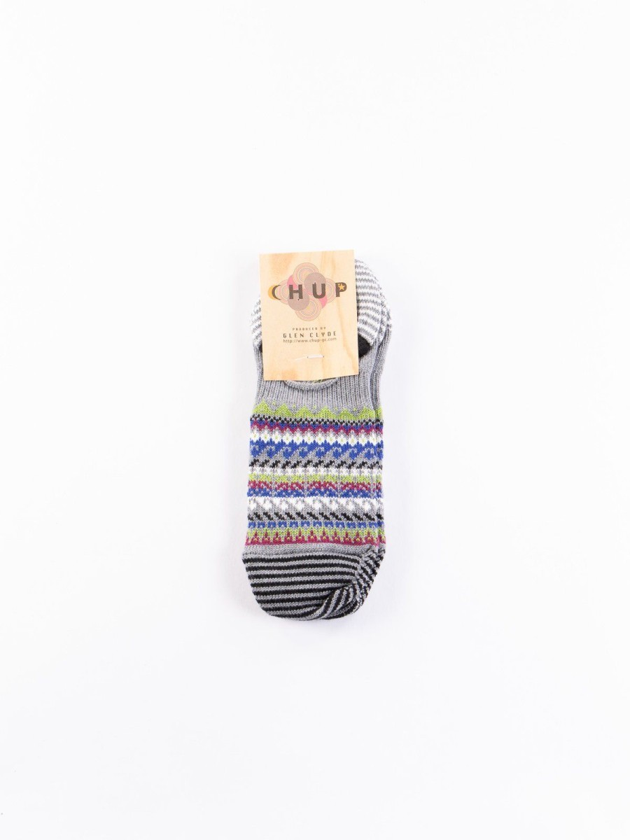 CHUP Socks Coin Grey Loch Trainer Socks | Socks