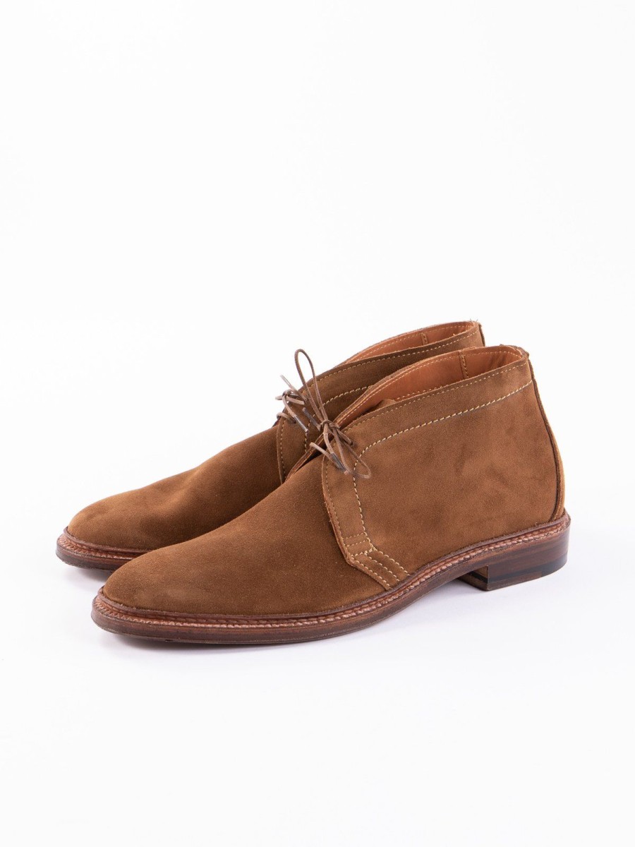 Alden for The Bureau Snuff Suede Chukka | Footwear