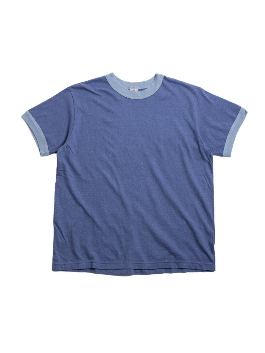 Filmelange Volker Ringer Tee Delft Blue / Lt Blue | T Shirts S/S