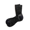 and wander And Wander Wool Sock Black | Socks