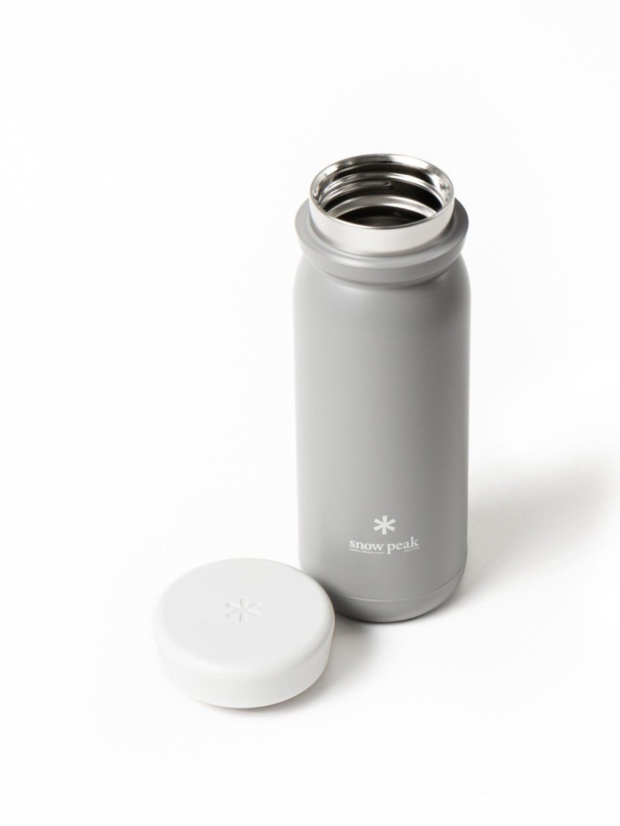 Snow Peak Stainless Vacuum Bottle Milk 500 Ash | Camping & Outdoor