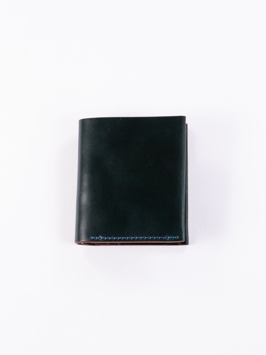 KREIS Green Horween Cordovan 3 3 Wallet | Wallets