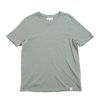 Merz B. Schwanen Good Basics Ct02Vj T Shirt Washed Green Stone | T Shirts S/S