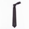 Engineered Garments Charcoal Silk Embroidery Knit Tie | Ties & Pocket Squares