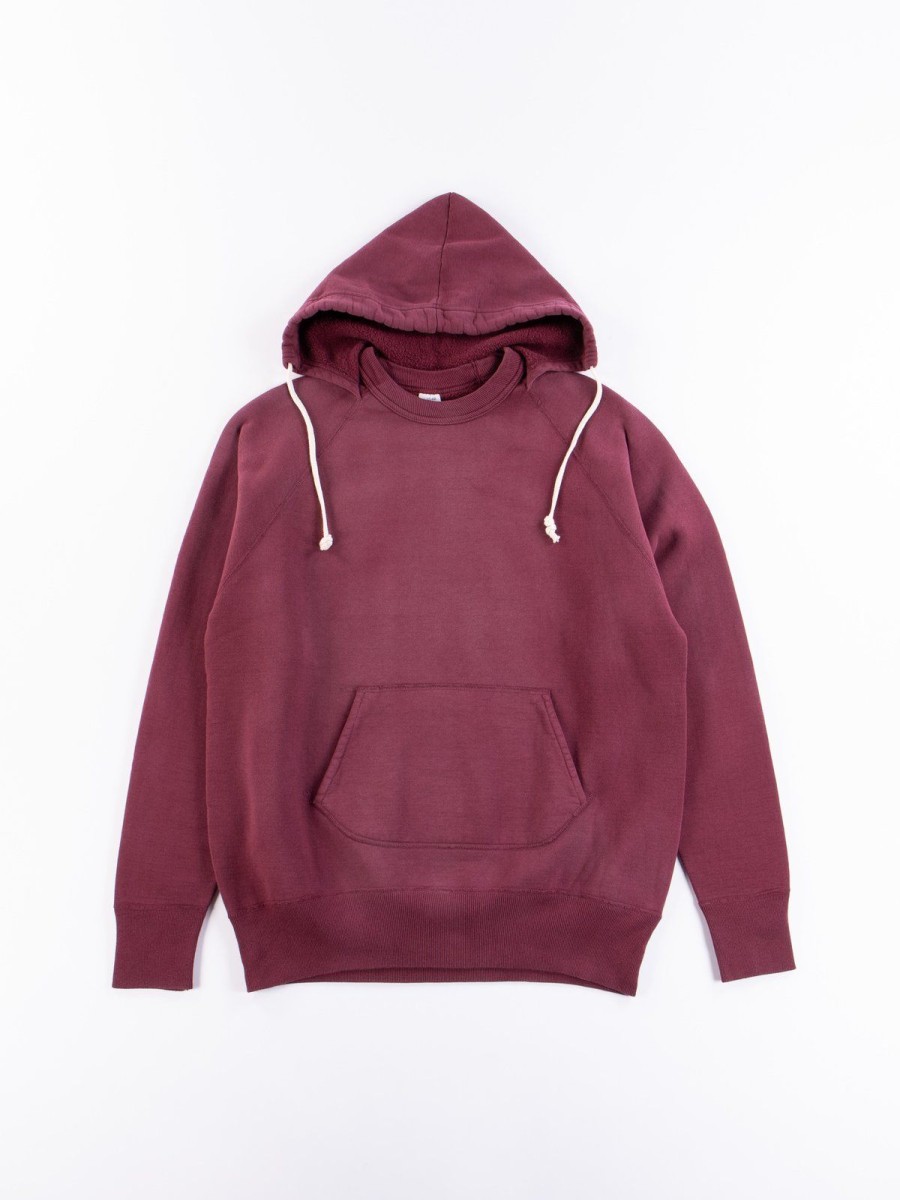 Warehouse & Co Faded Bordeaux 475 Hooded Sweatshirt | Sweatshirt & Hoodies