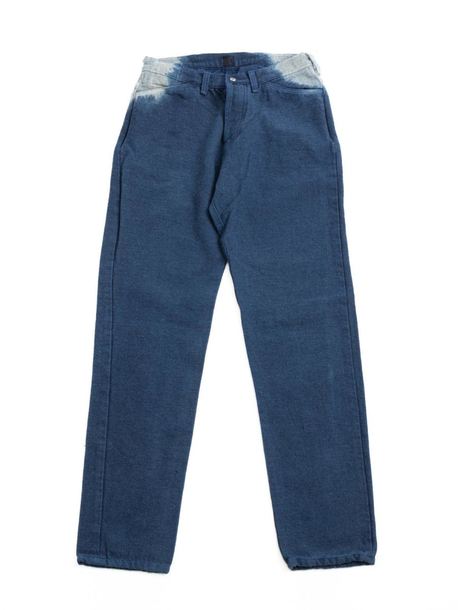 Tender Co Type 130 Tapered Hemp Wool Cotton Bull Denim Achilles' Heel Indigo Dyed | Jeans