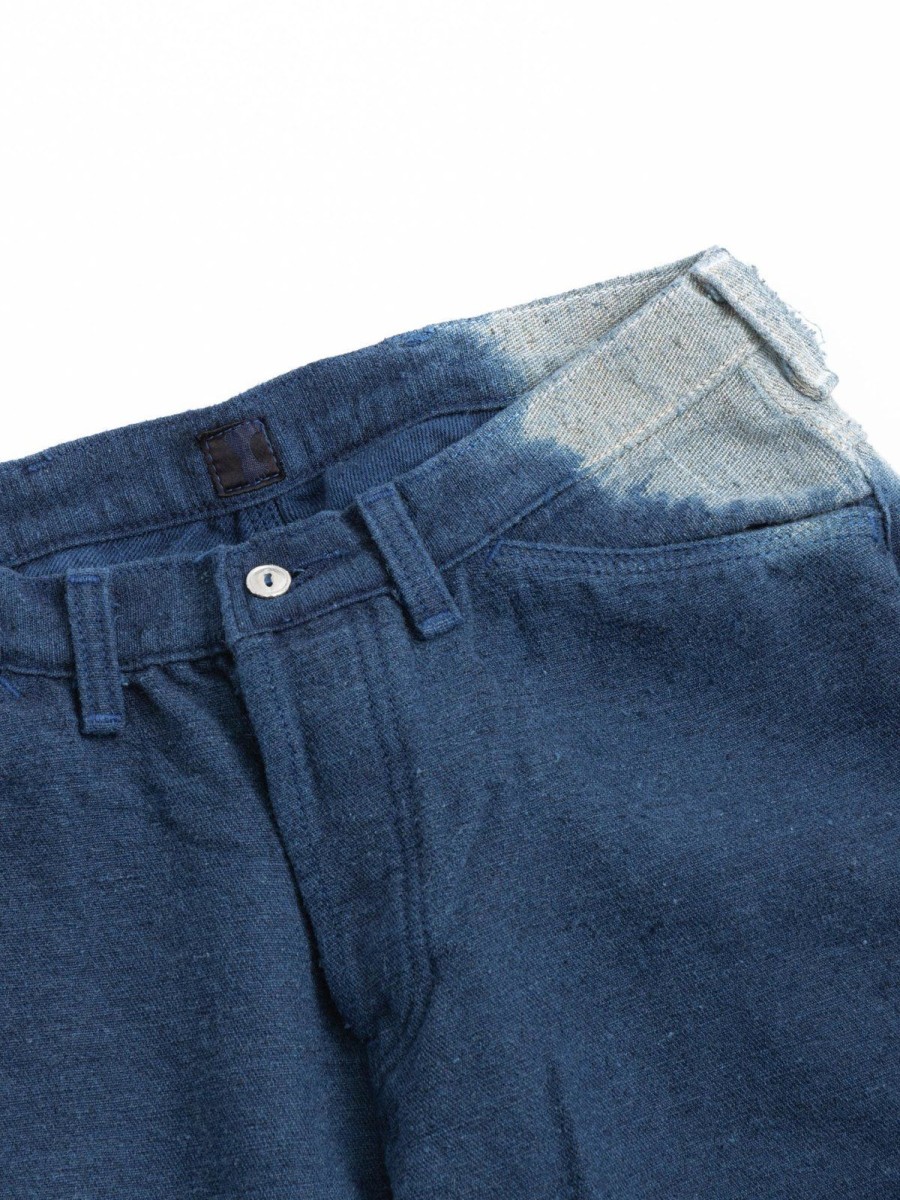 Tender Co Type 130 Tapered Hemp Wool Cotton Bull Denim Achilles' Heel Indigo Dyed | Jeans