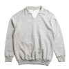 DUBBLE WORKS Lot 86015 Loop Wheel Skipper Collar Sweatshirt H.Grey | Sweatshirts