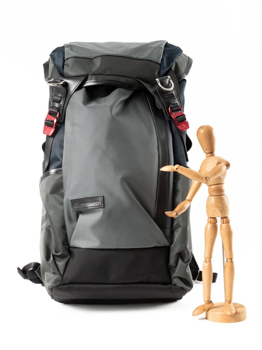 Master–Piece Potential V3 Flap Backpack Gray/Black | Bags & Luggage