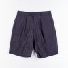 Engineered Garments Dark Navy Nyco Gangster Stripe Sunset Short | Shorts