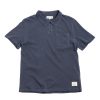 Merz B. Schwanen Good Basics Plp04 Polo Shirt Washed Denim Blue | T Shirts S/S