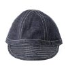 Warehouse & Co Lot 5242 Denim Cap Indigo | Headwear